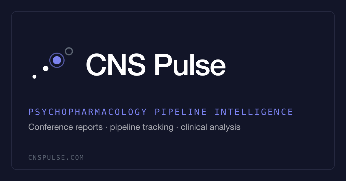 PDC-1421 — NET Reuptake inhibitor · CNS Pulse